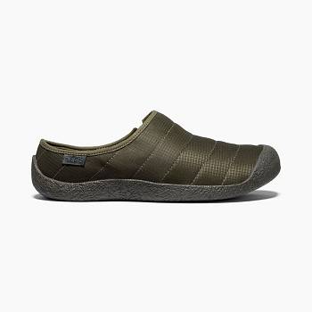 KEEN Howser Slide - Olivovo Zelene Casual Obuv Panske, K0163SK